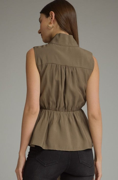 Alexa Front Tie Blouse