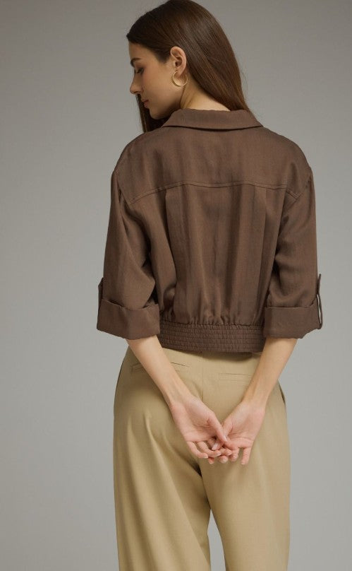 Julie Button Down Blouse