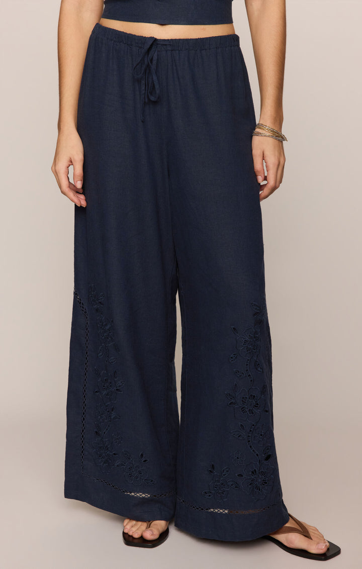 Sid Embroidered Woven Pants