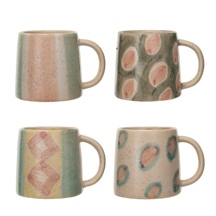Assorted Stoneware Mugs