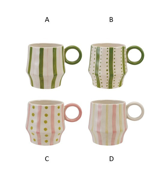 Daily Dots & Stripes Mug
