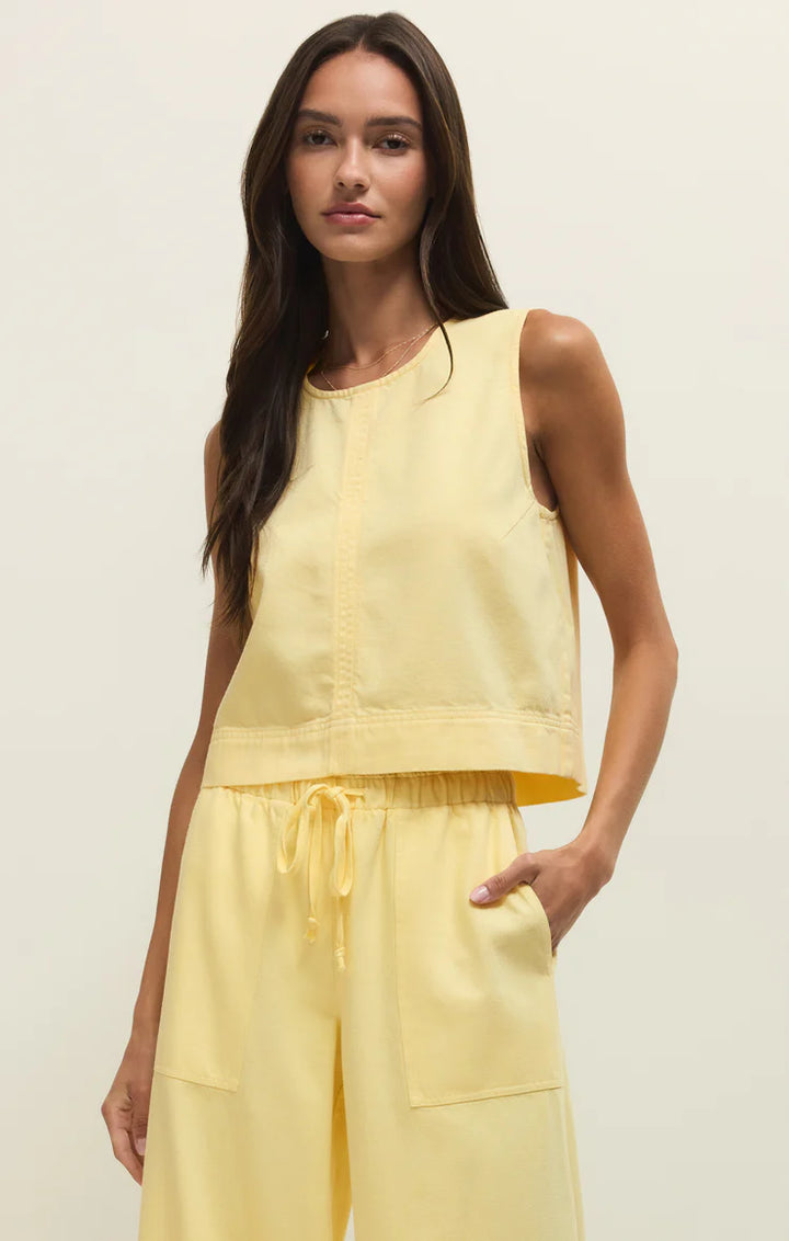 Sun Seeker Cropped Tank