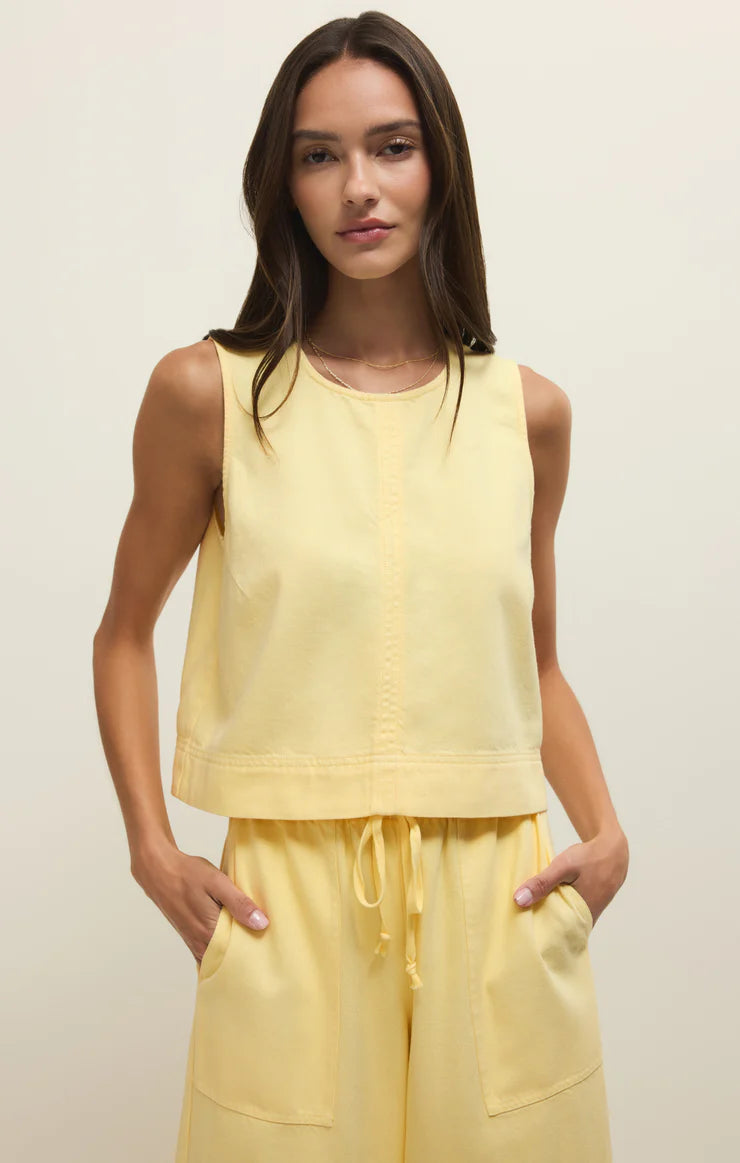 Sun Seeker Cropped Tank