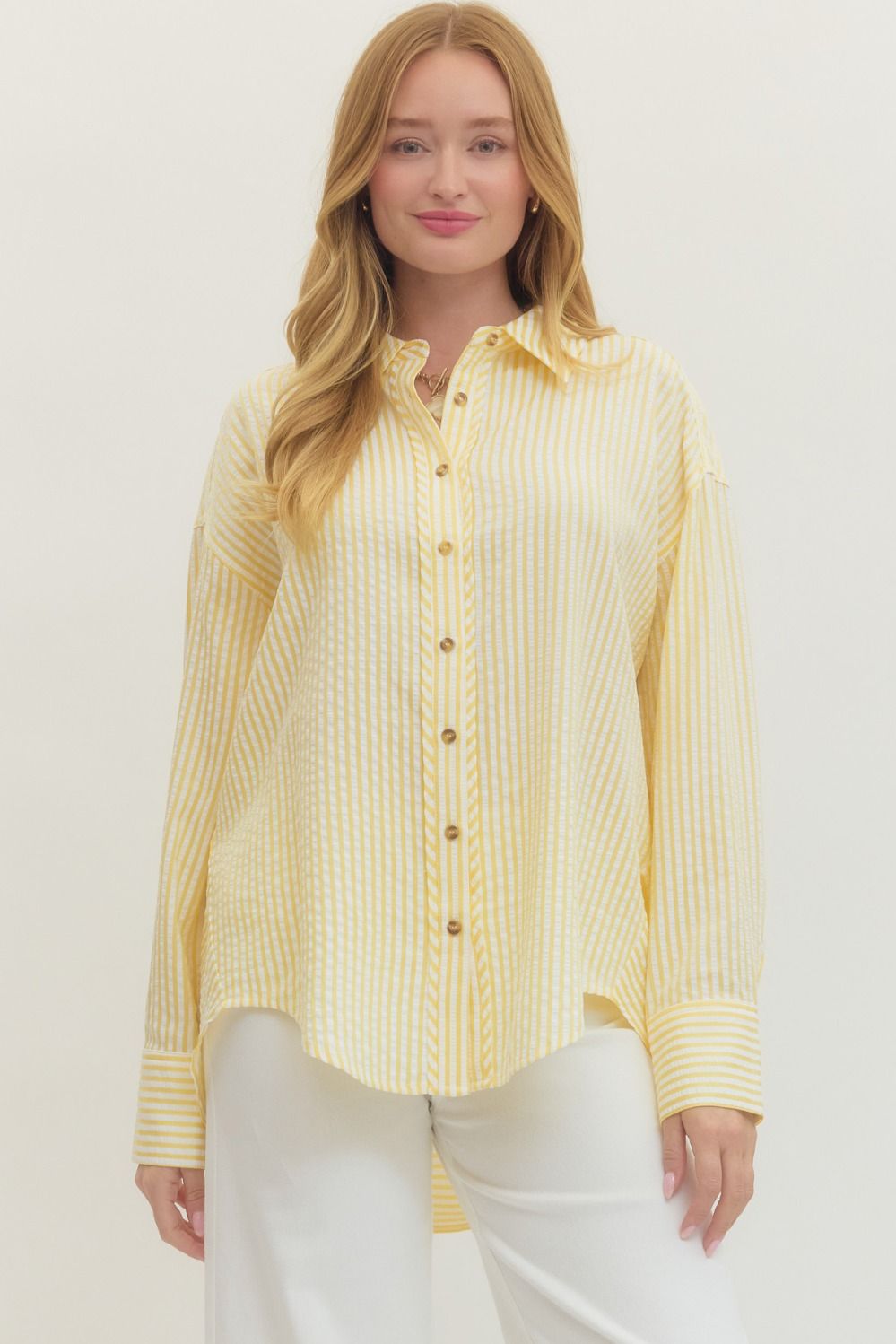 Sunny Button-Up