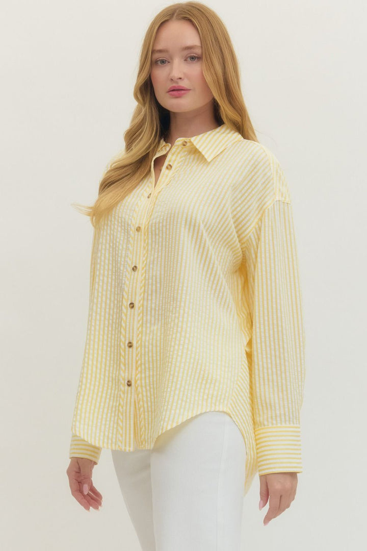 Sunny Button-Up