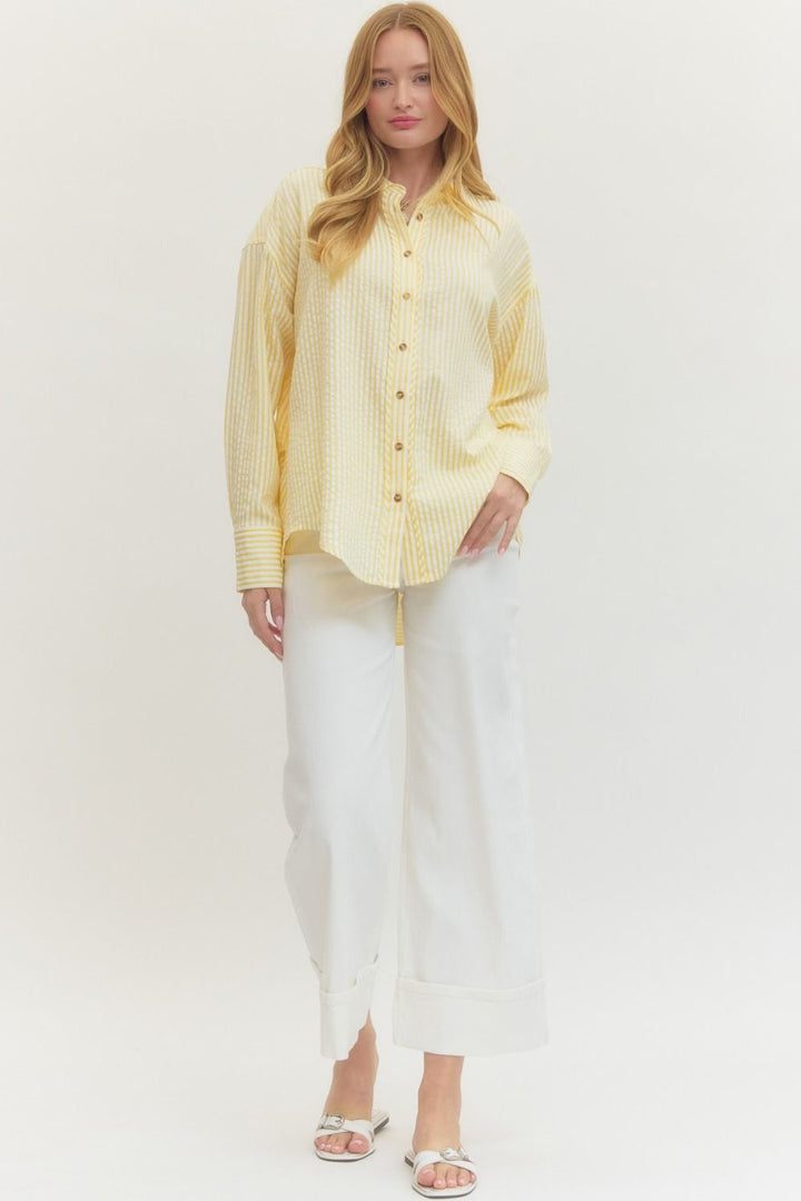 Sunny Button-Up