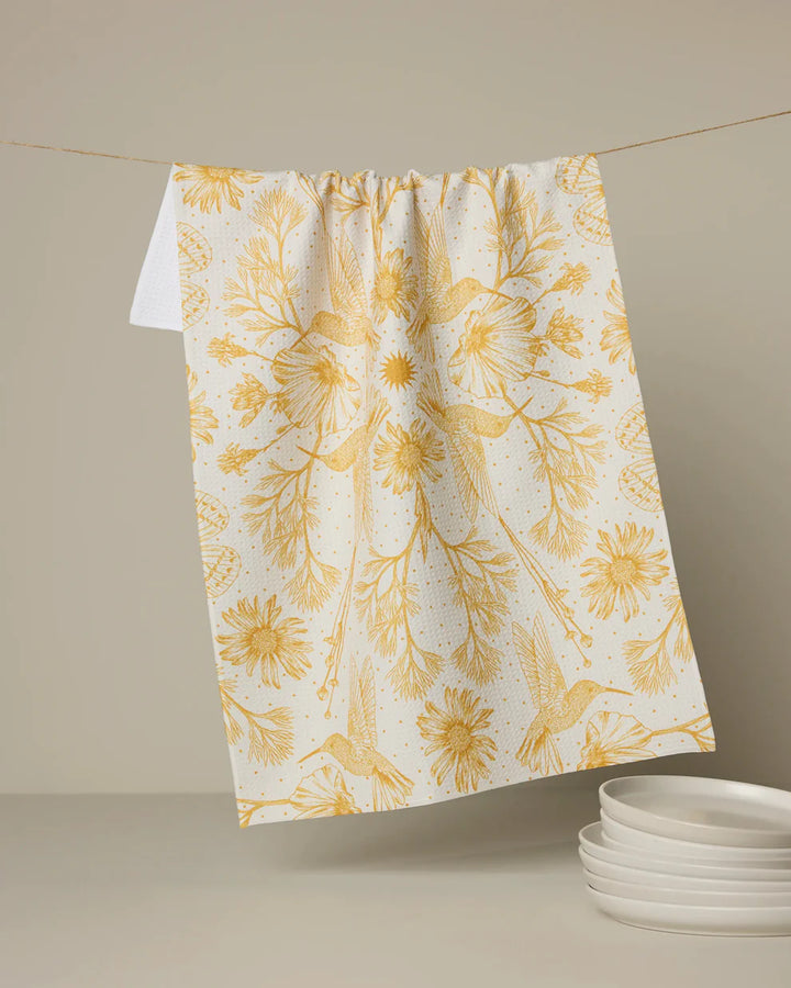 Gilded Nectar Tea Towel
