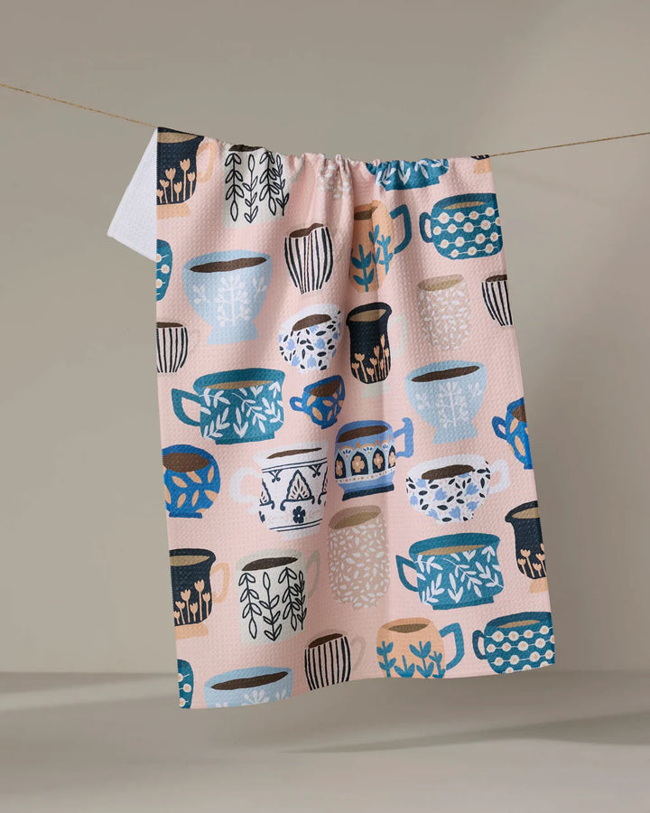 Les Tasses Tea Towel