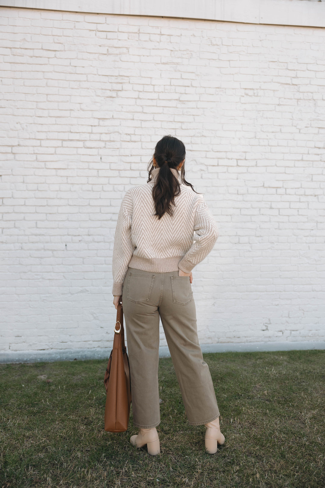 Macy Washed Denim Pants