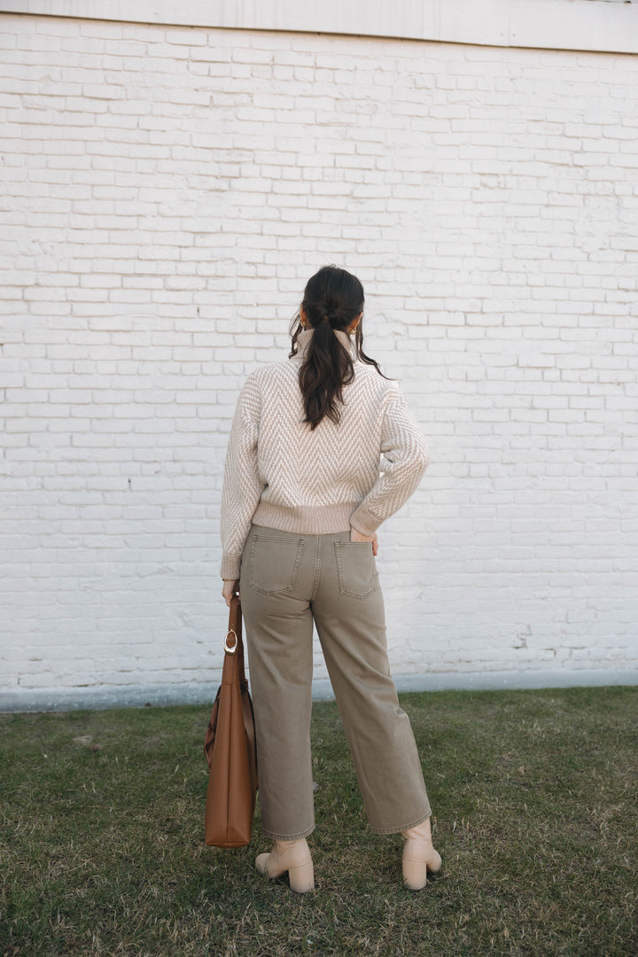 Macy Washed Denim Pants