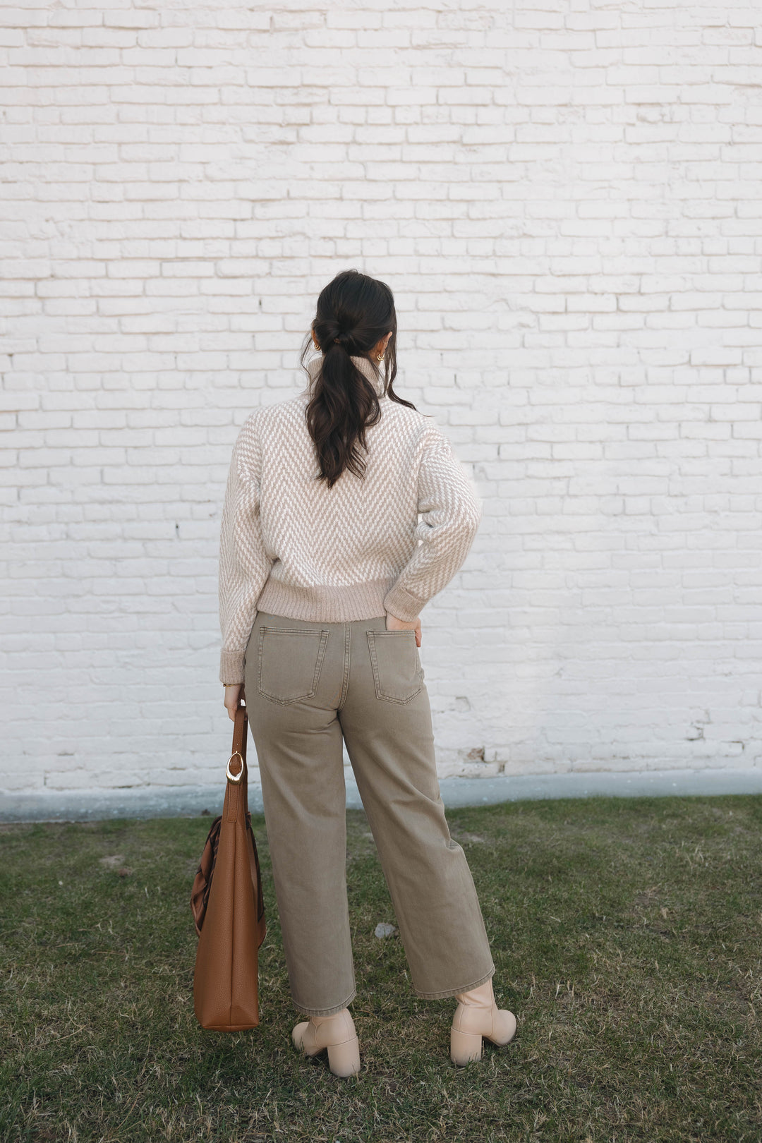 Macy Washed Denim Pants