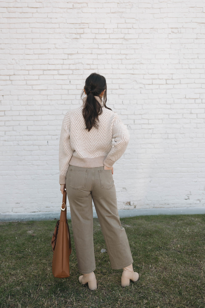 Macy Washed Denim Pants