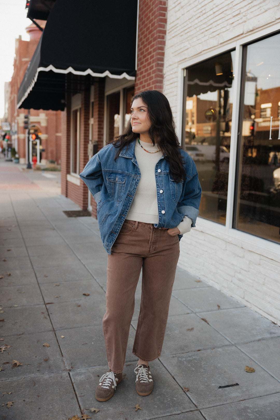 Molly Washed Denim Pants