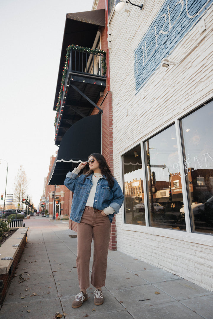 Molly Washed Denim Pants