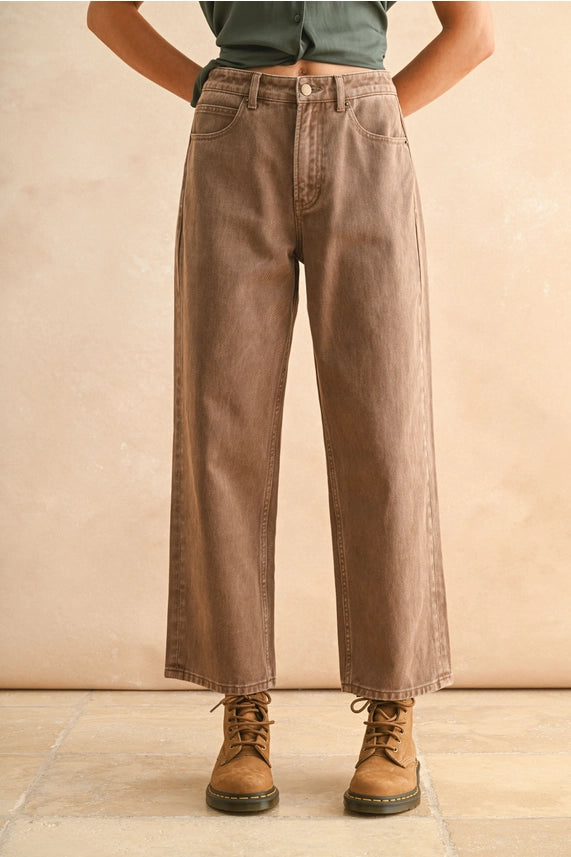 Molly Washed Denim Pants