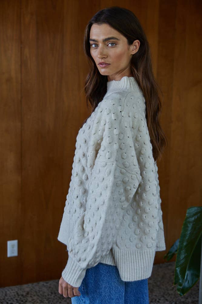 Knit Popcorn Sweater