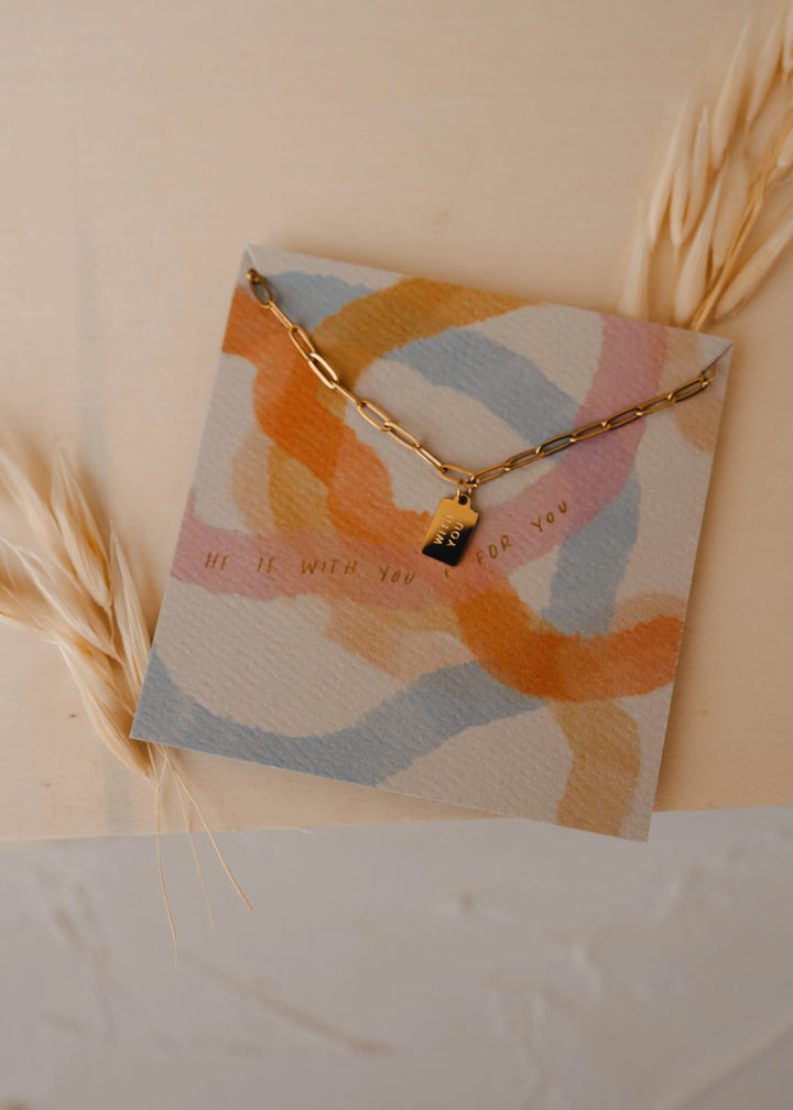 With You Charm Necklace