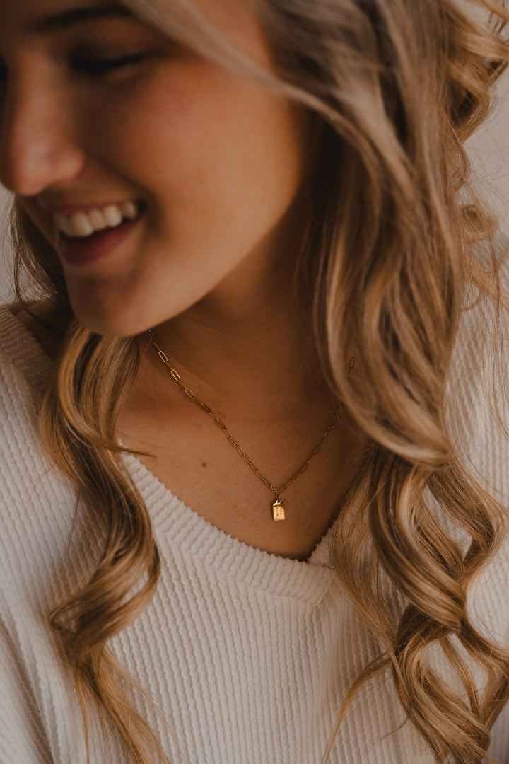 With You Charm Necklace