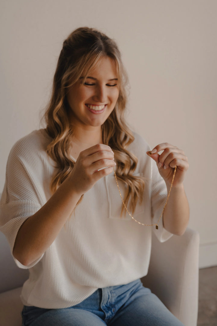 With You Charm Necklace