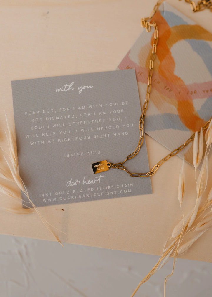 With You Charm Necklace