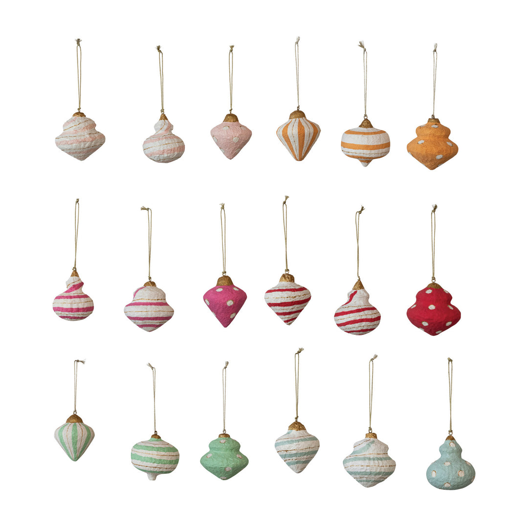 Paper Mache Ornaments