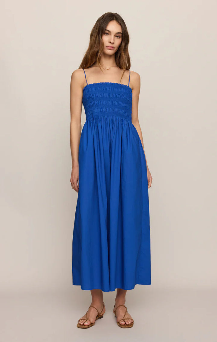 Cornelia Poplin Midi Dress