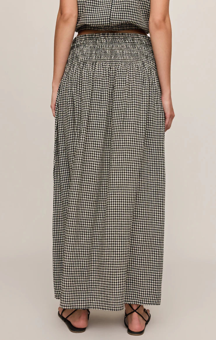 Brook Gingham Maxi Skirt