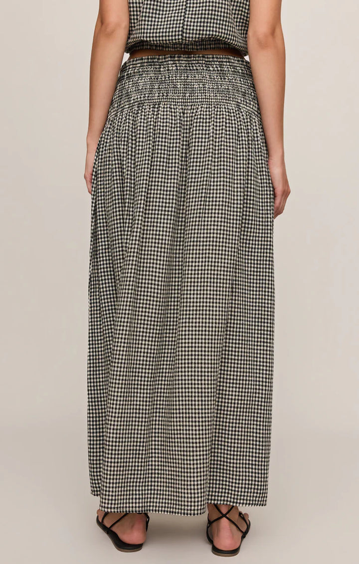 Brook Gingham Maxi Skirt
