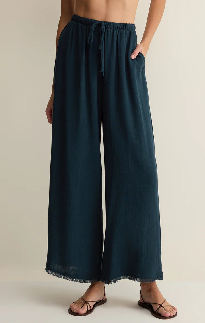 Soren Linen Pant In Eclipse