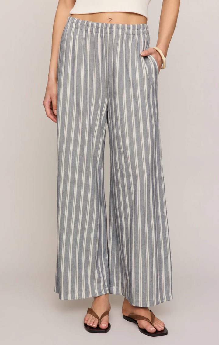 Scout Knit Stripped Pant in Summer Stone