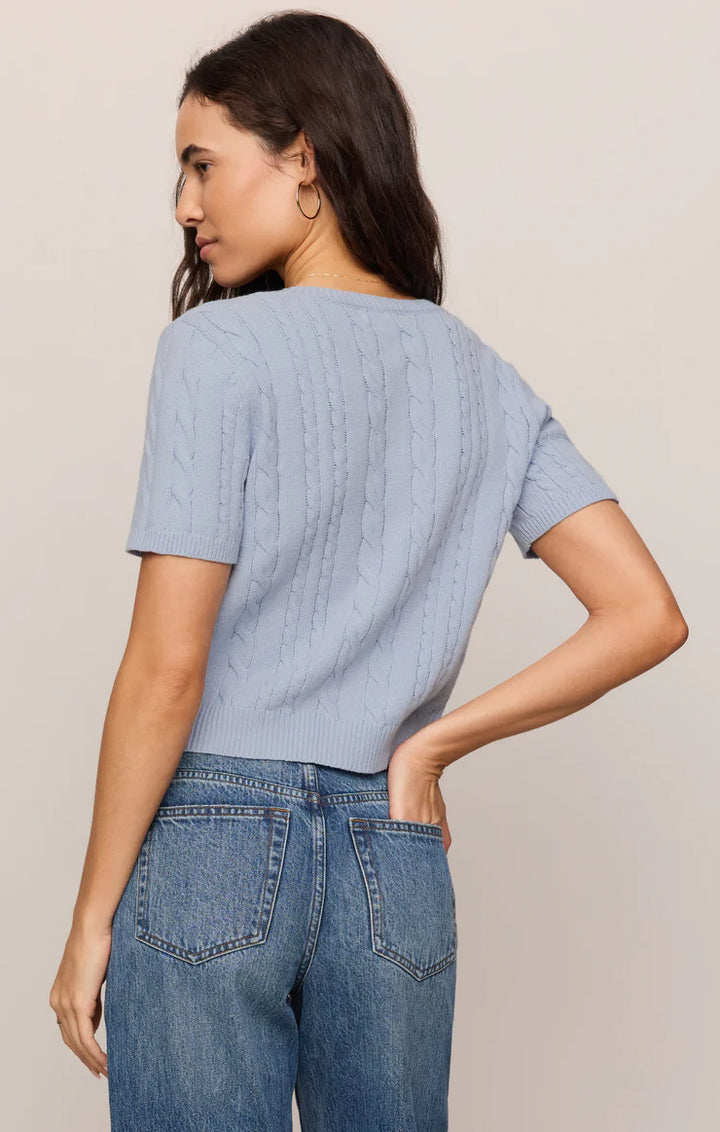 Cera Cardigan in Skyline