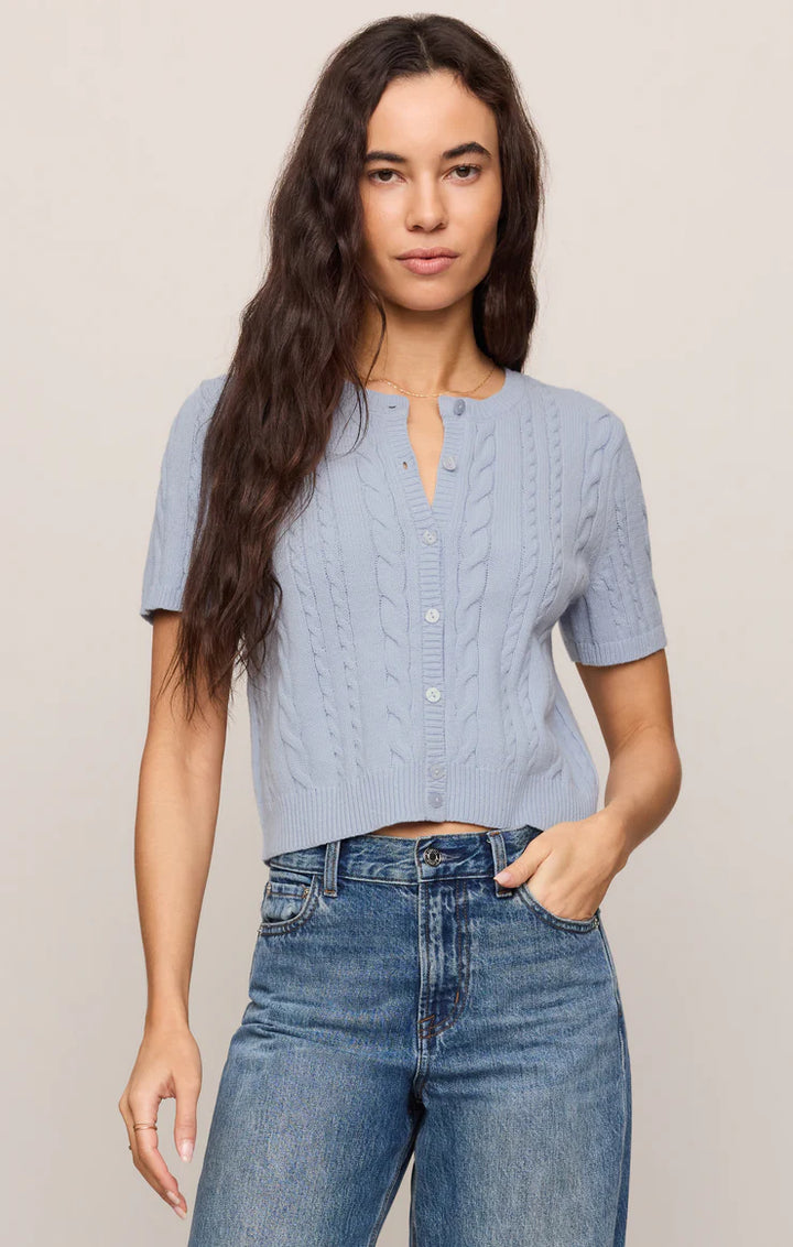 Cera Cardigan in Skyline