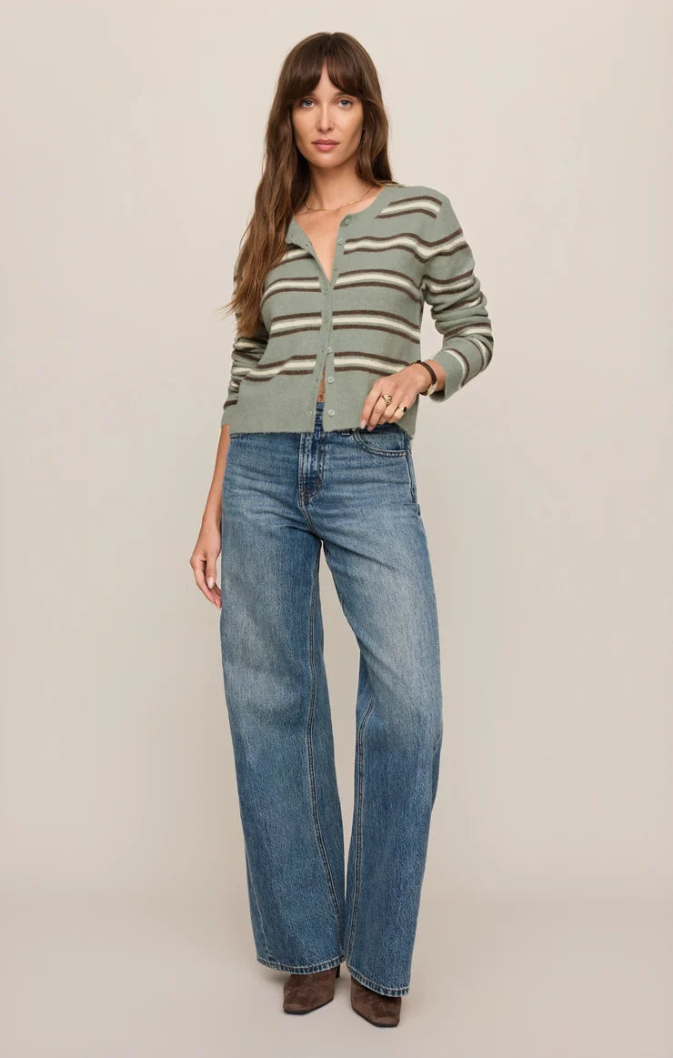 Medina Cozy Stripped Cardigan