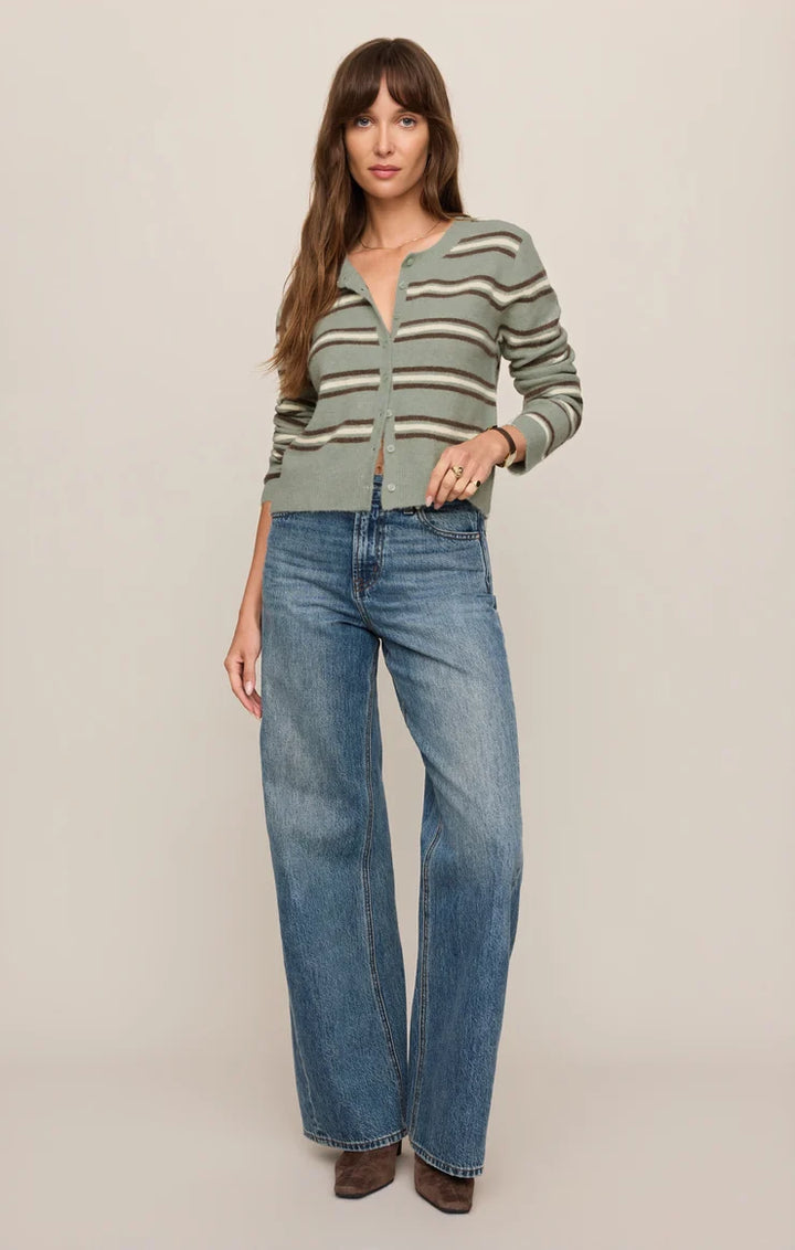 Medina Cozy Stripped Cardigan