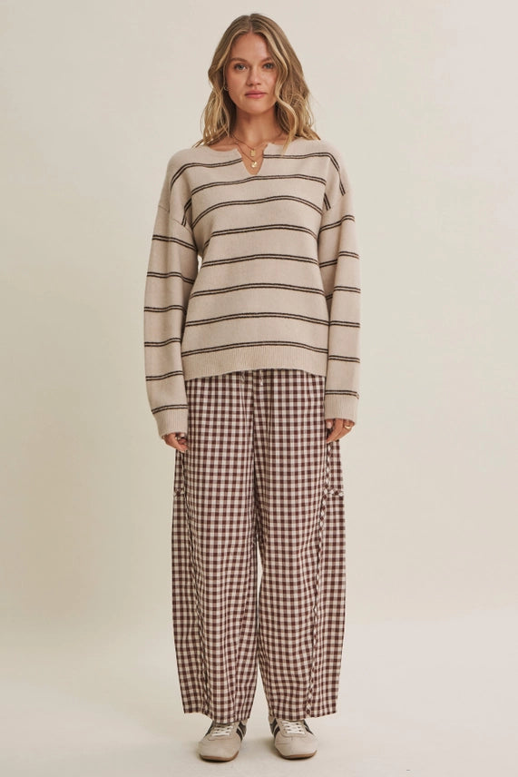 Audrey Striped Sweater