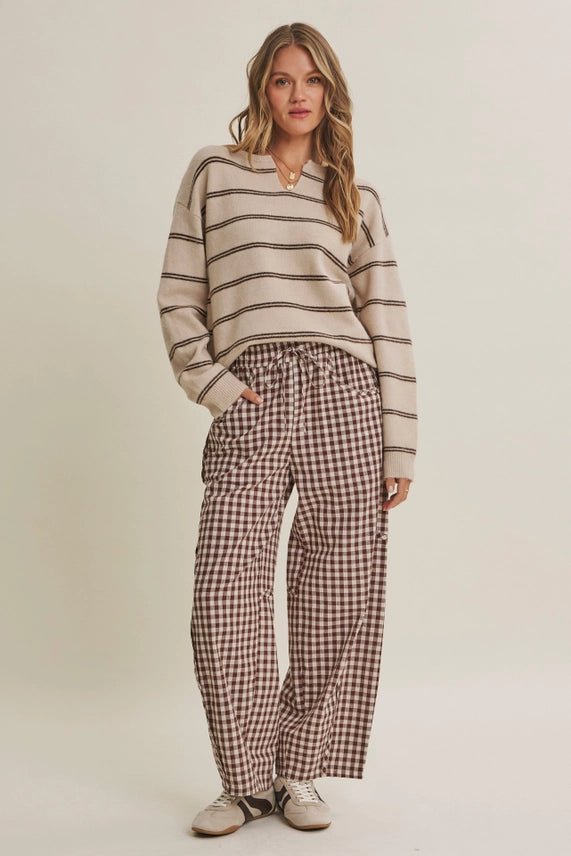 Audrey Striped Sweater
