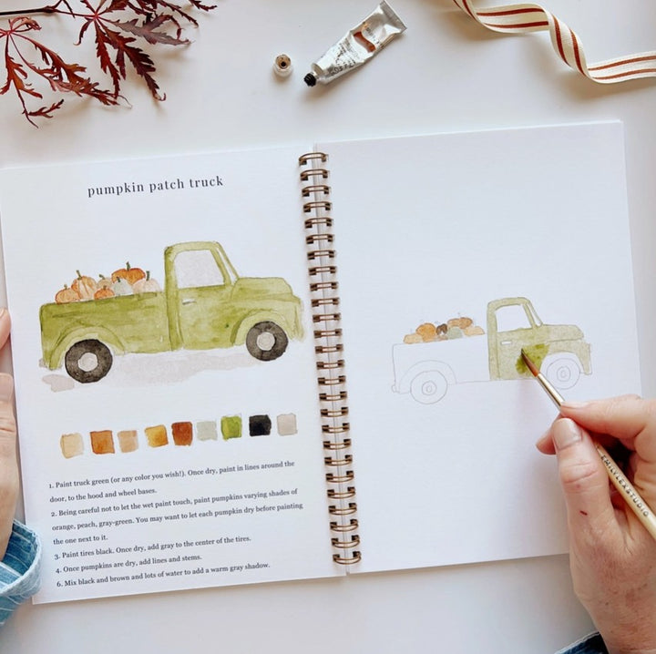Autumn Watercolor Workbook