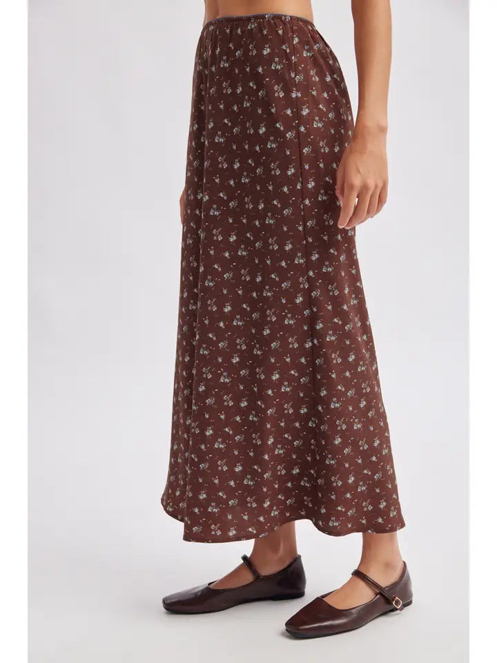 Nova Floral Maxi Skirt