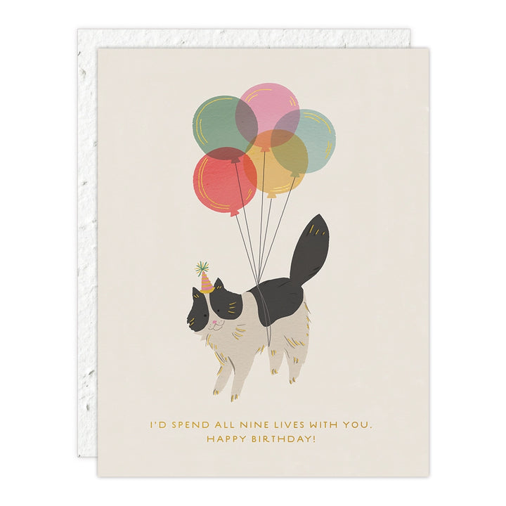 Kitty Kitty Birthday Card