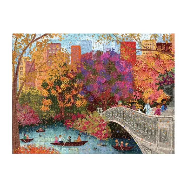 Autumn On Bow Bridge Puzzle