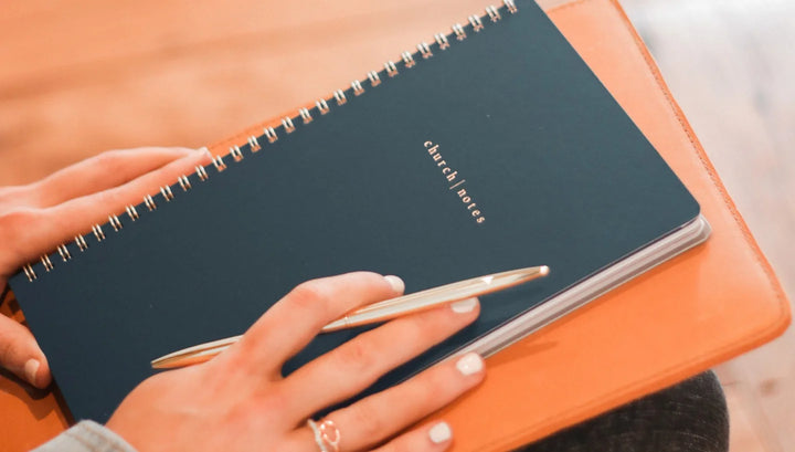 Navy Church Notebook