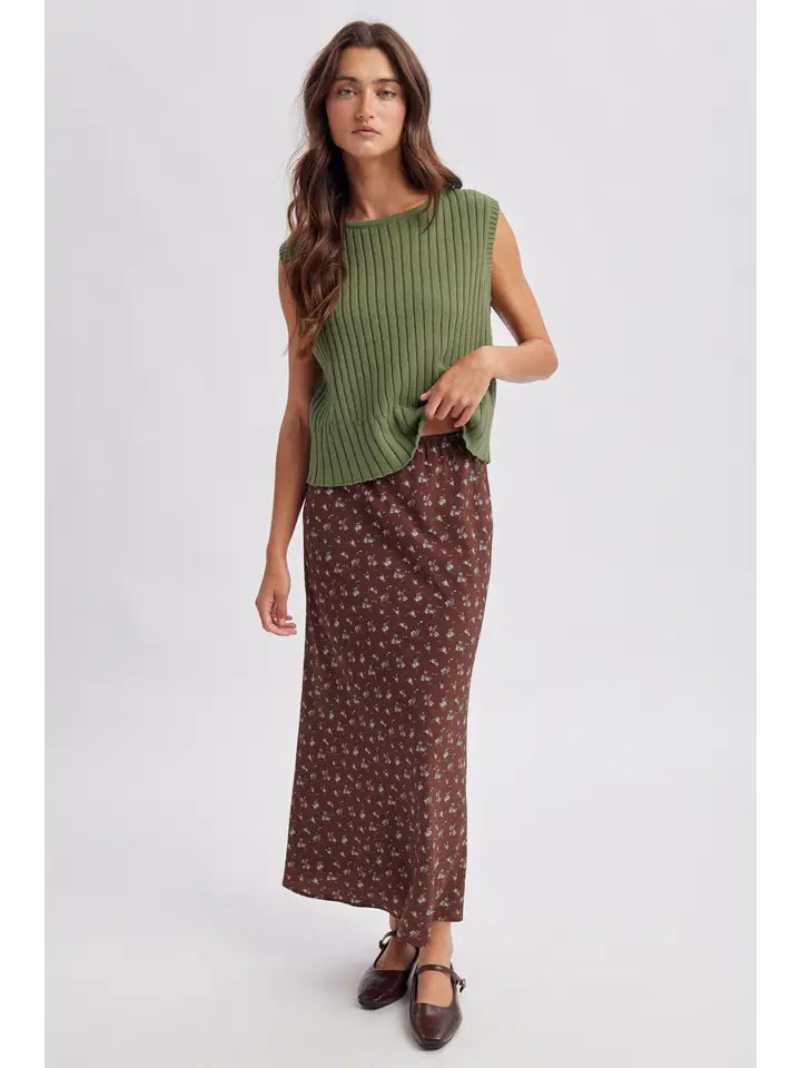 Nova Floral Maxi Skirt