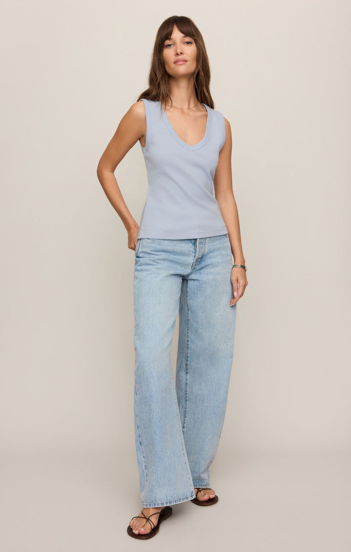 Ellie V Neck Tank Top