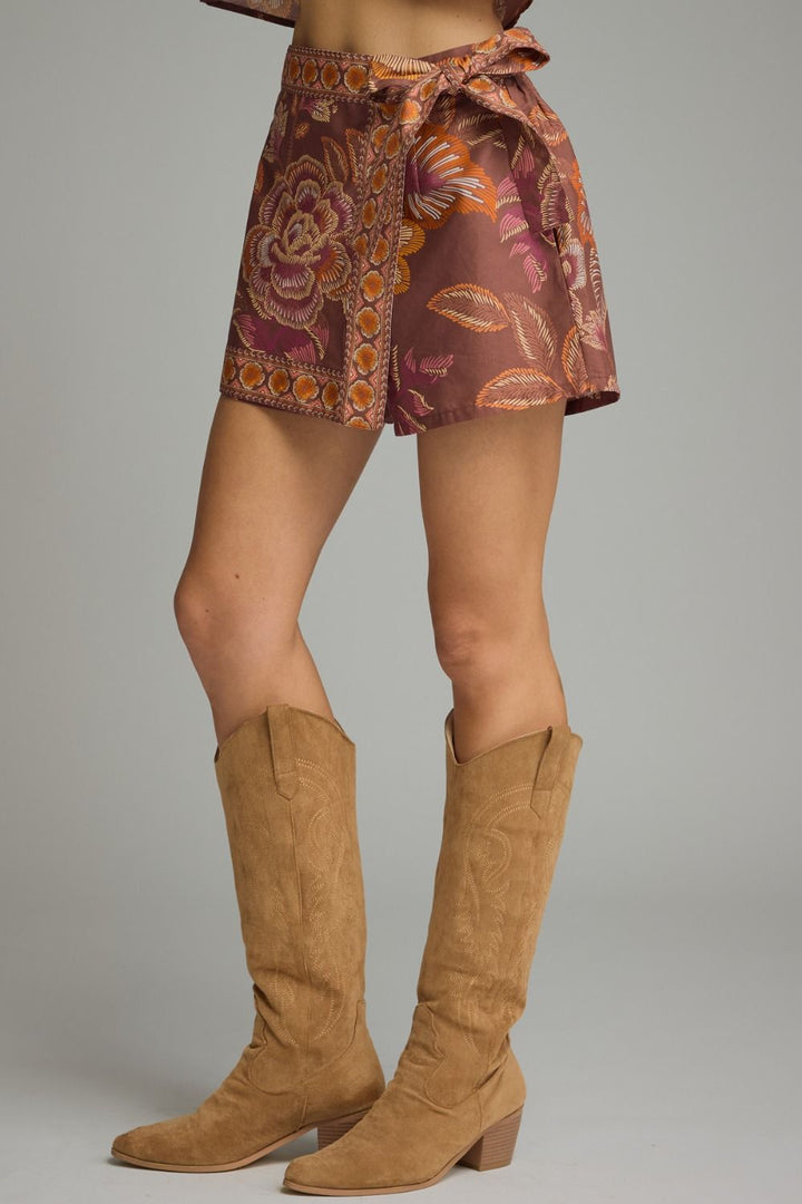 Becca Floral Skort