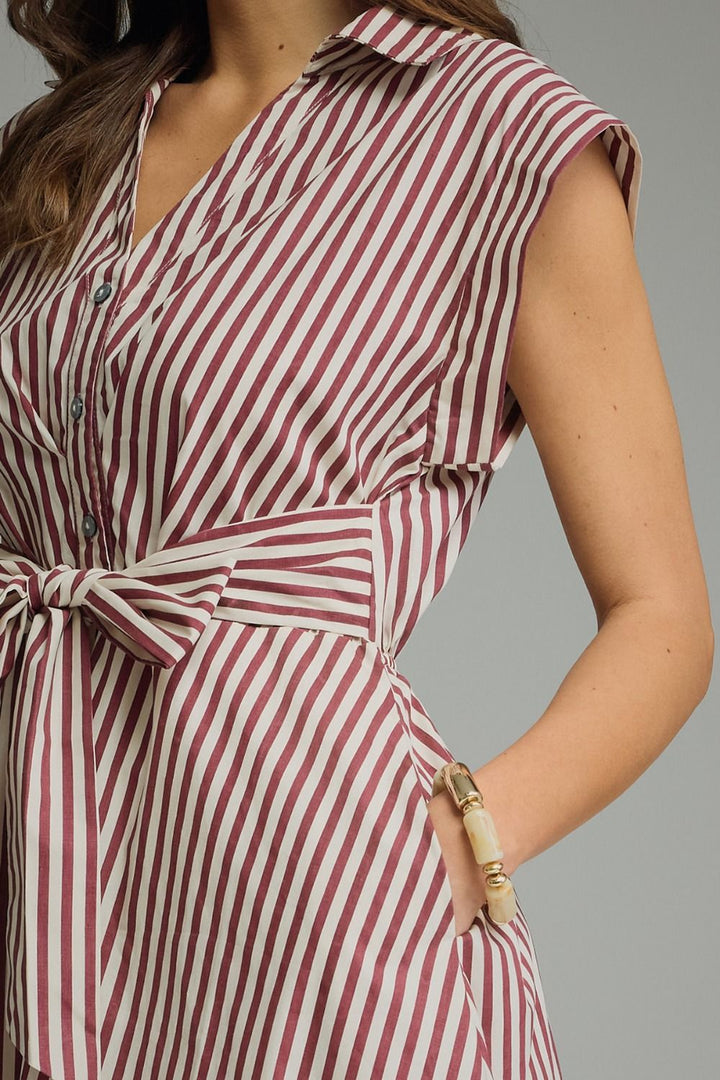 Brandi Striped Dress