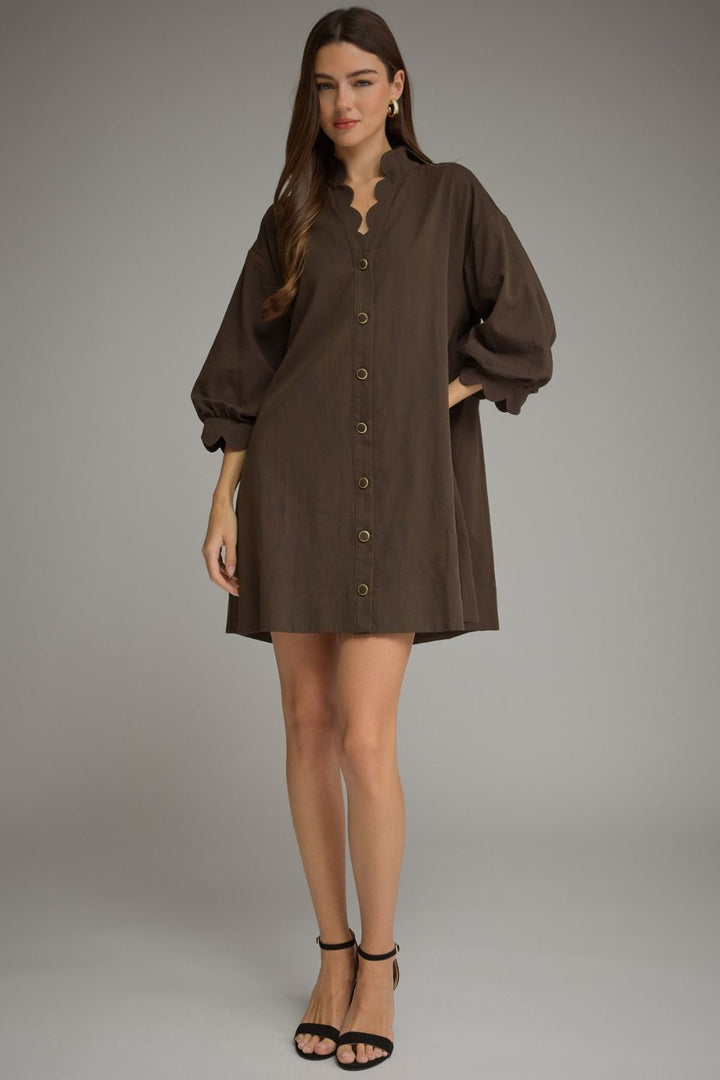 Vada Scalloped Dress