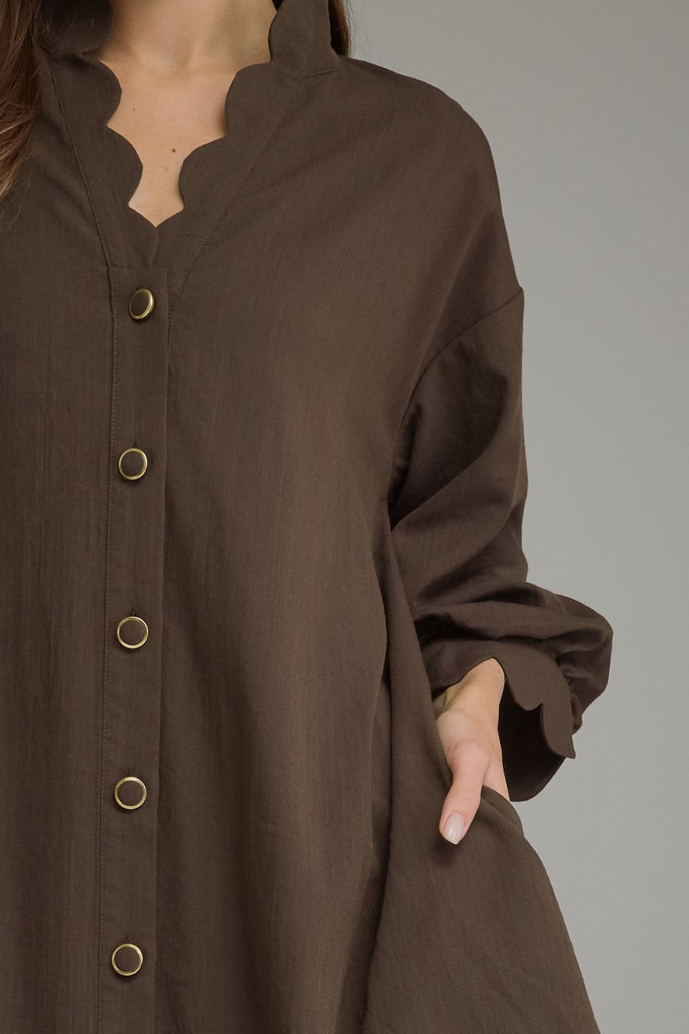 Vada Scalloped Dress