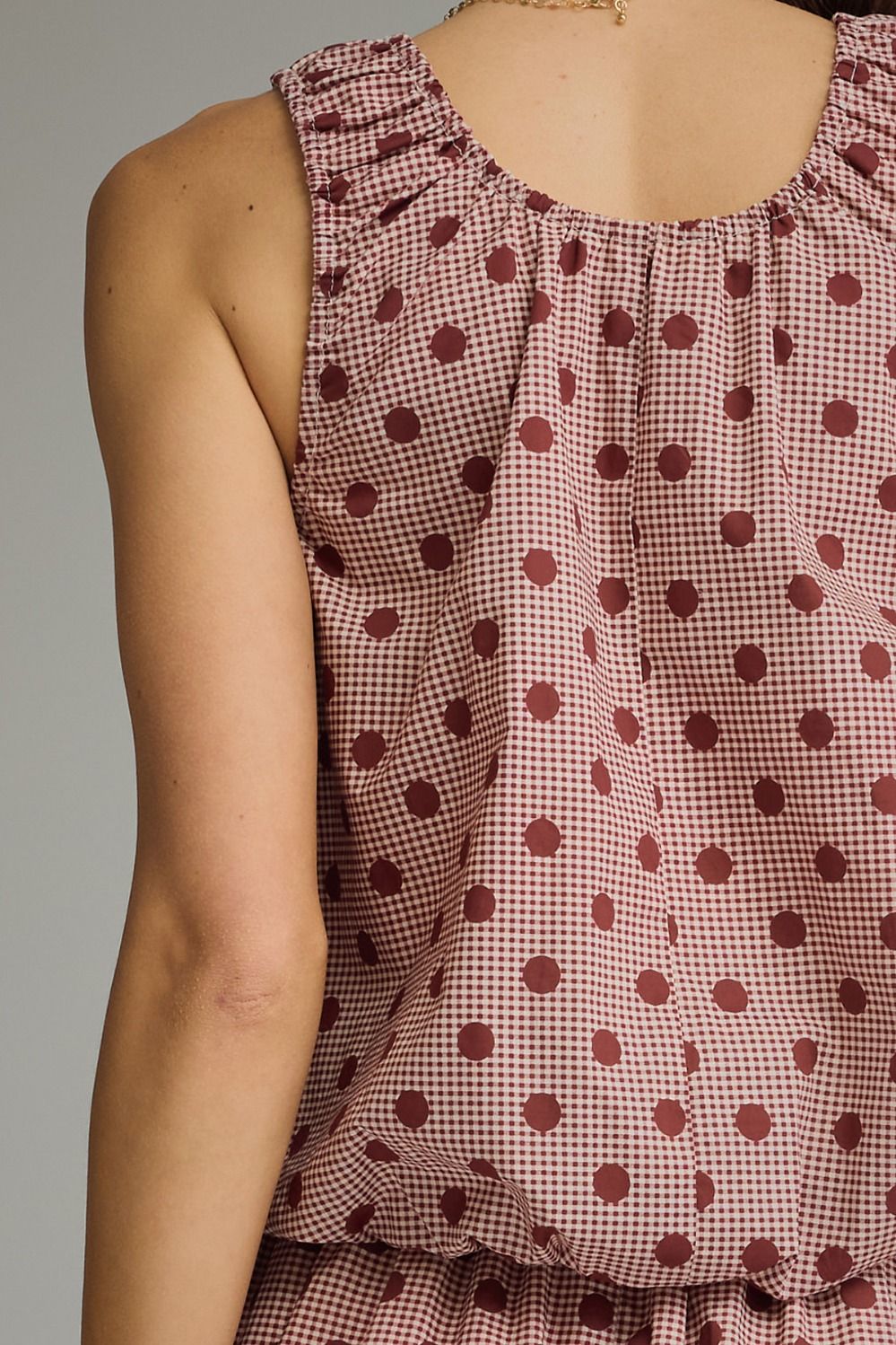 Lottie Polka Dot Bubble Top