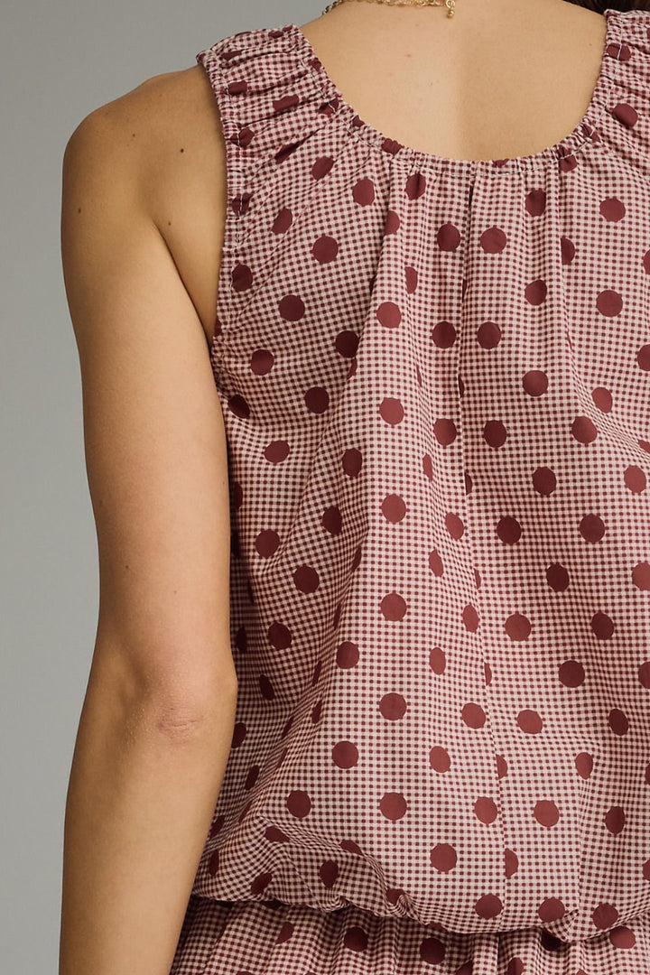 Lottie Polka Dot Bubble Top