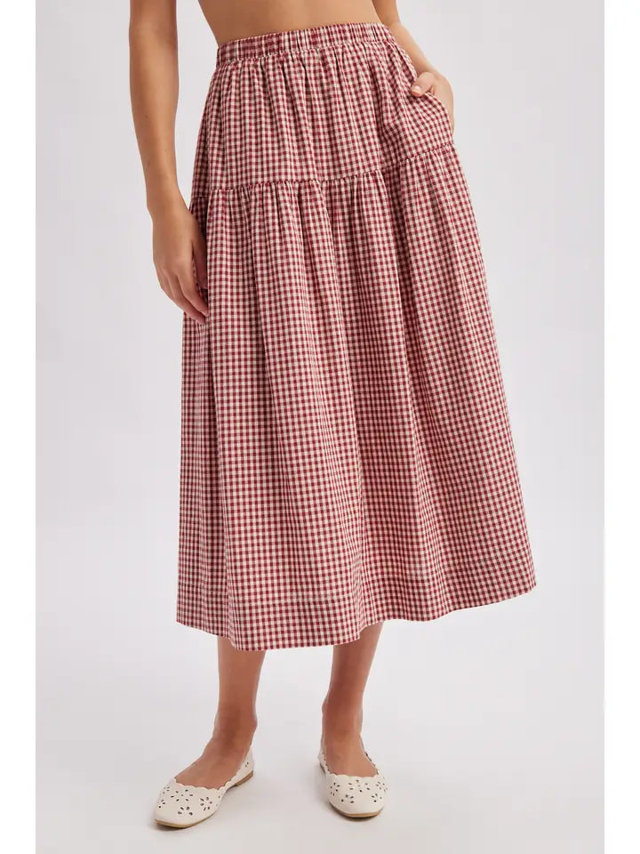 Quinn Tiered Maxi Skirt